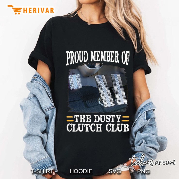 Proud Member Of The Dusty Clutch Club Ladies Tee