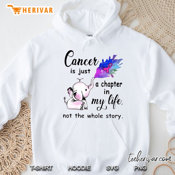 Cancer Is Just A Chapter In My Life Not The Whole Story Elephant Version Mugs