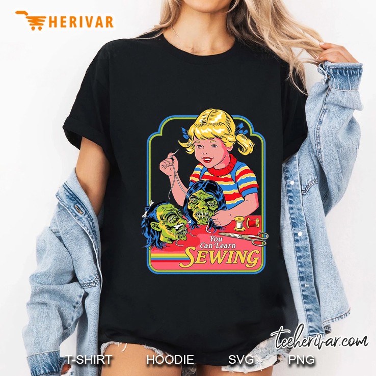 You Can Learn Sewing By Steven Rhodes Version Ladies Tee