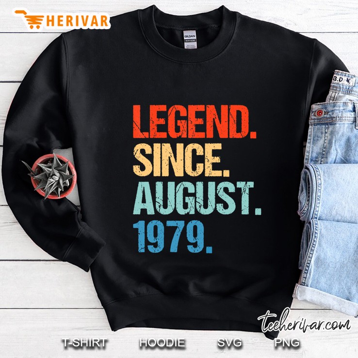 Legend Since August 1989 Vintage Version Sweatshirt