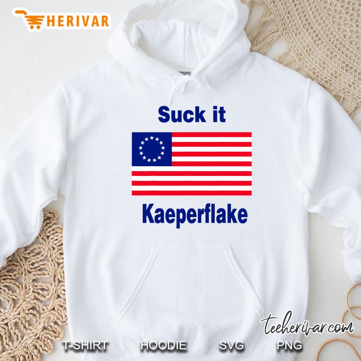 Suck It Kaeperflake Betsy Ross Flag Hoodie