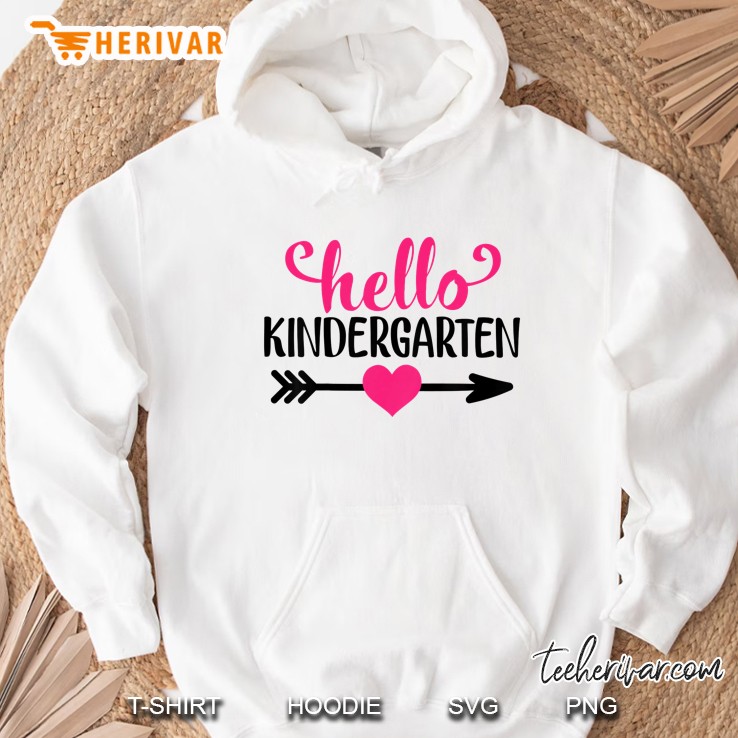 Hello Kindergarten White Version Hoodie