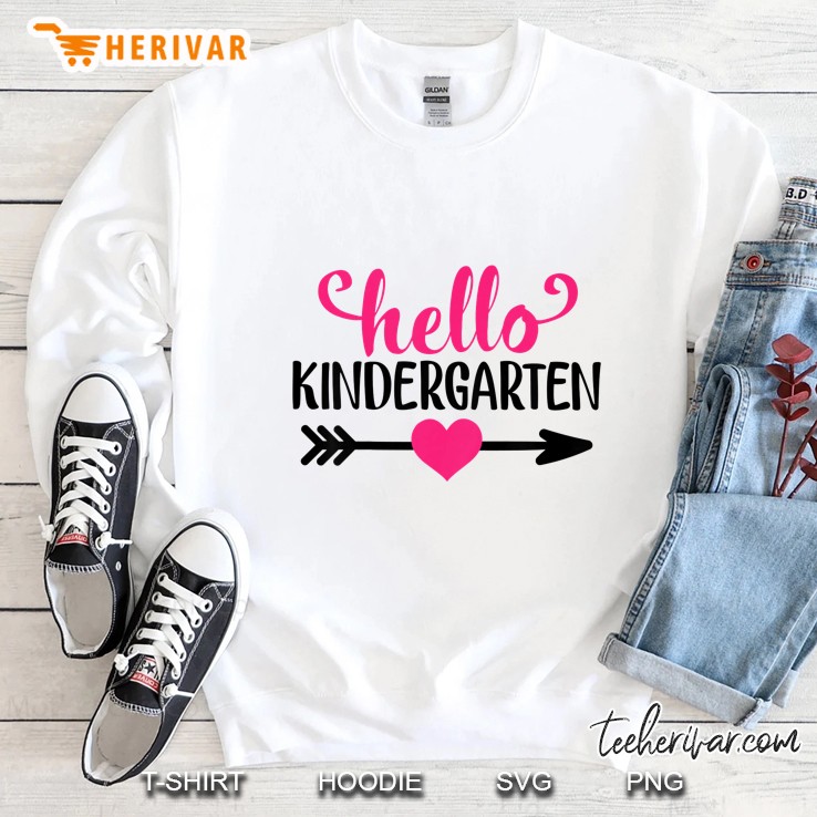 Hello Kindergarten White Version Sweatshirt