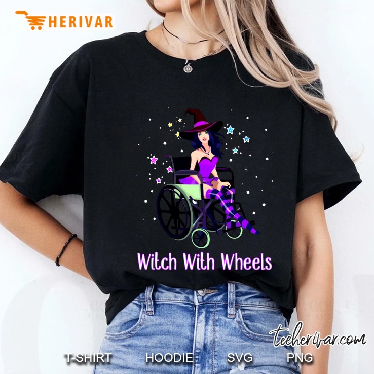 Witch With Wheels Black Version Hoodie