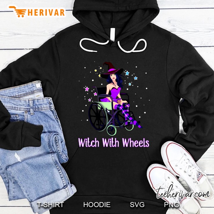 Witch With Wheels Black Version Mugs