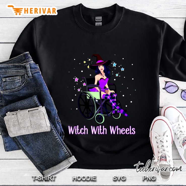 Witch With Wheels Black Version Mugs