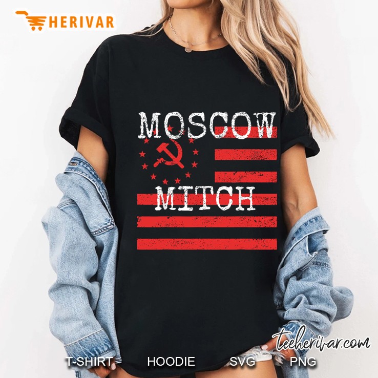 Moscow Mitch Russian Soviet Besty Ross Flag Version Hoodie