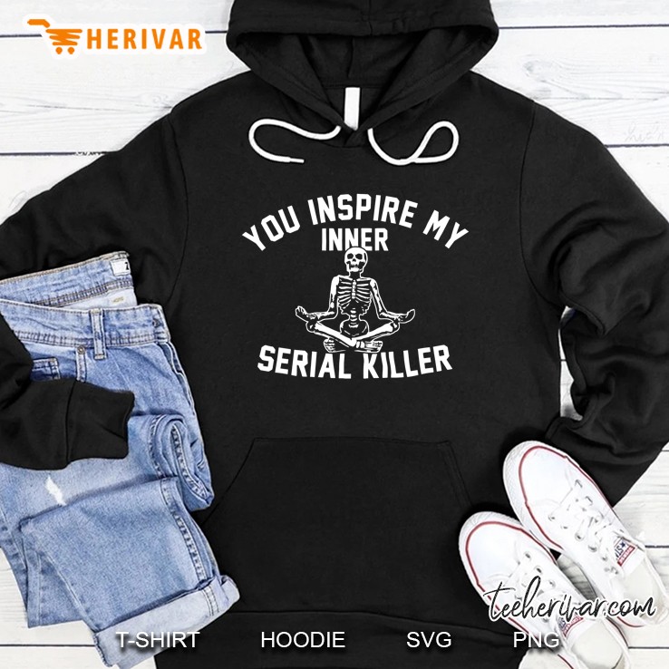 You Inspire My Inner Serial Killer Skeleton Black Version Mugs