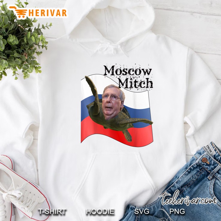 Moscow Mitch Mitch McConnell Turtle Russian Flag Version Mugs