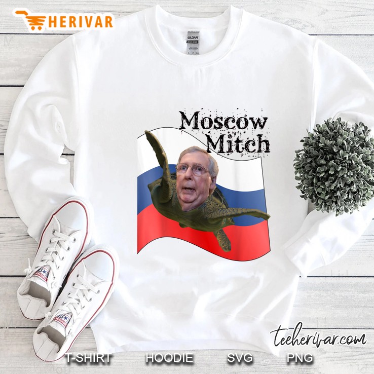 Moscow Mitch Mitch McConnell Turtle Russian Flag Version Mugs