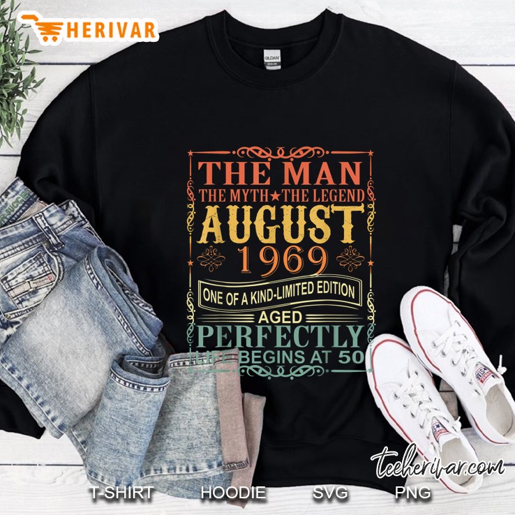 The Man The Myth The Legend August 1969 One Of A Kind Limited Edition Vintage Version Mugs