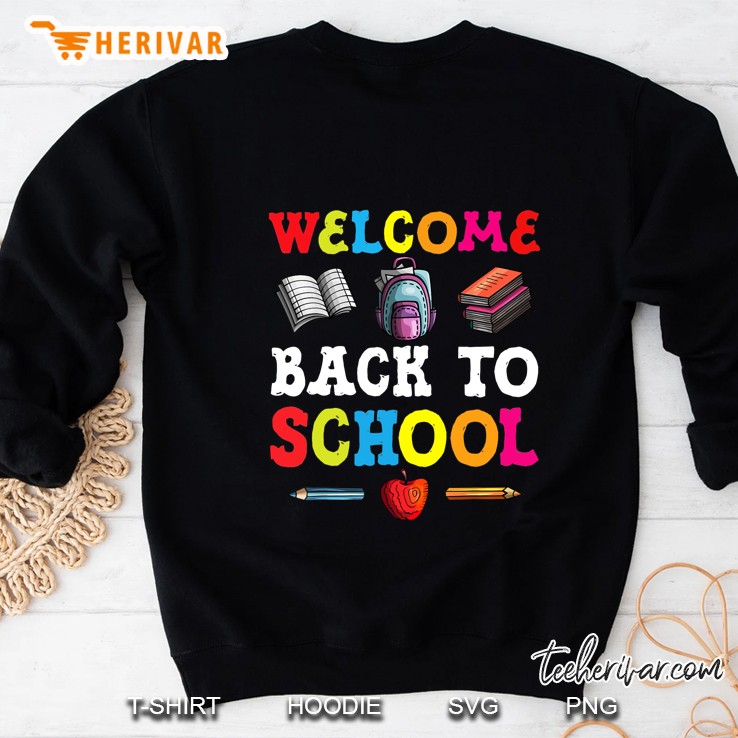 Welcome Back To School Kindergarten Sweatshirt