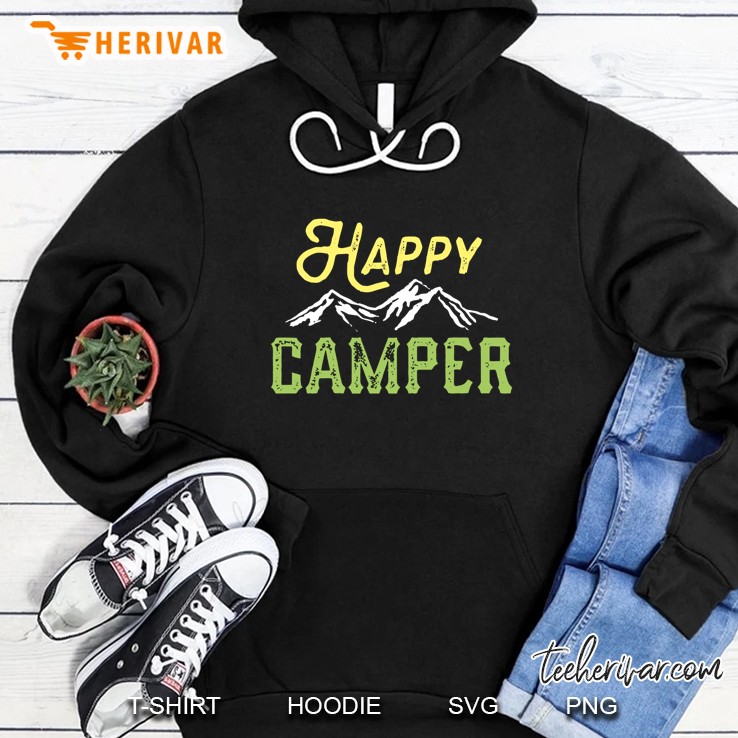 Happy Camper Mountain Version Hoodie