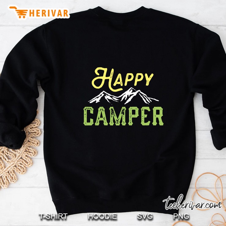Happy Camper Mountain Version Sweatshirt
