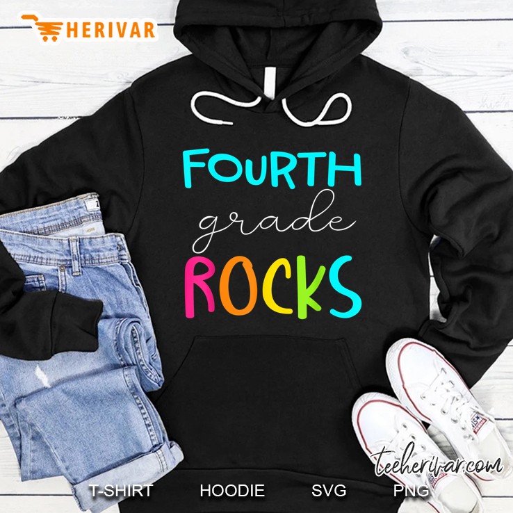 Fourth Grade Rocks Version2 Hoodie