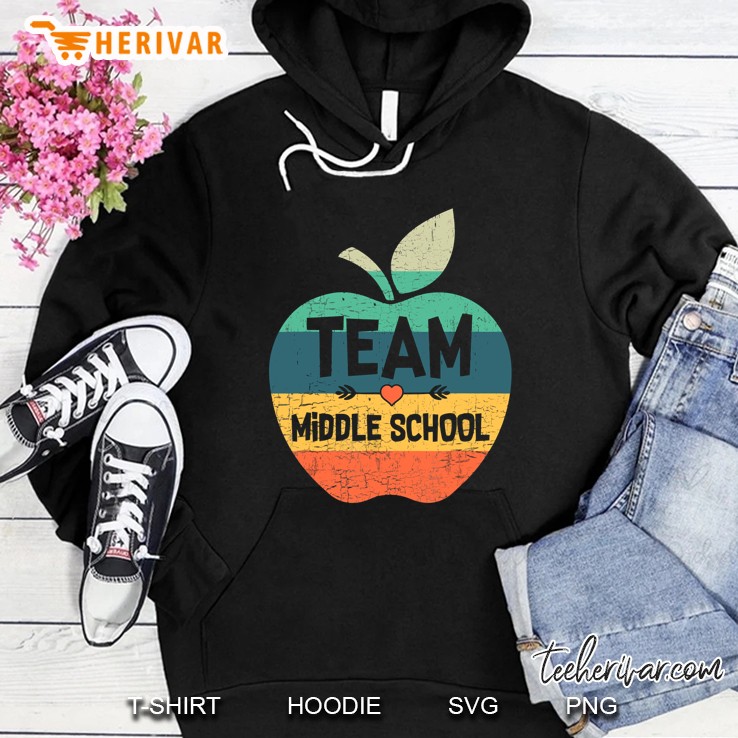 Team Middle School Vintage Version Hoodie