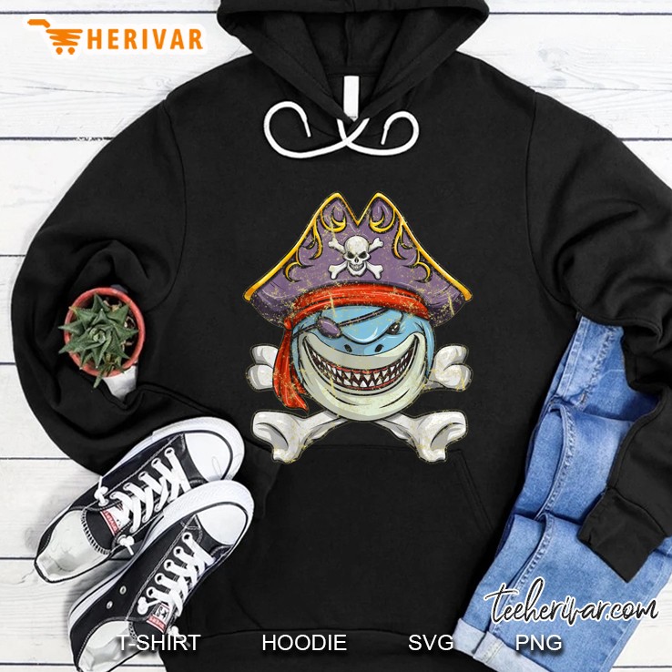 Pirate Shark Halloween Hoodie