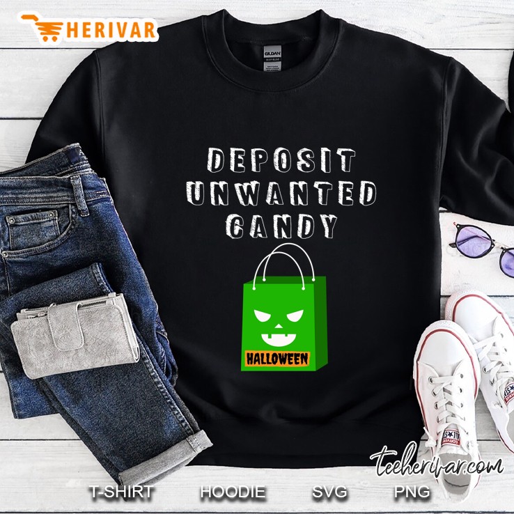 Deposit Unwanted Candy Halloween Sweatshirt