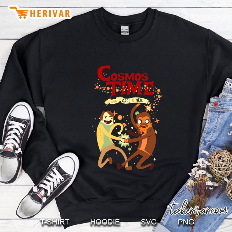 Cosmos Time With Carl & Neil Sweatshirt