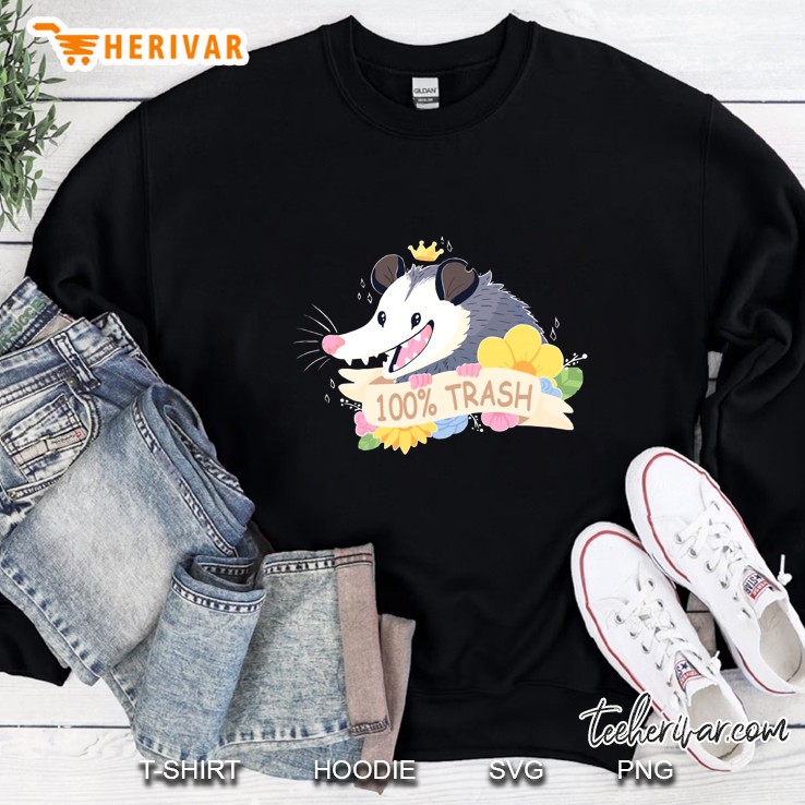 100% Trash Possum Version Sweatshirt