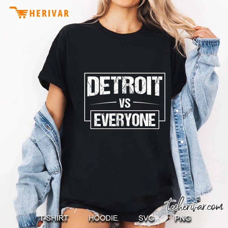 Detroit Vs Everyone Ladies Tee