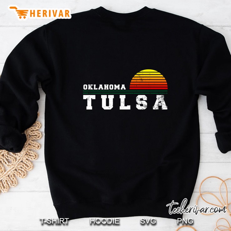 Oklahoma Tulsa Vintage Version Sweatshirt