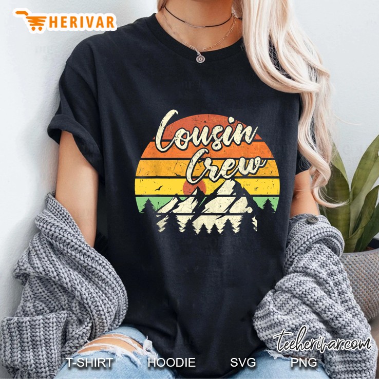 Cousin Crew Mountain Vintage Version Ladies Tee