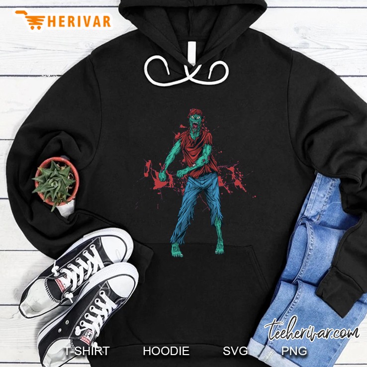 Halloween Zombie Floss Dance Hoodie