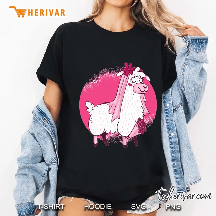 Llama Bride Ladies Tee
