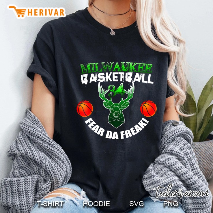 Milwaukee Basketball Fear Da Freak Ladies Tee