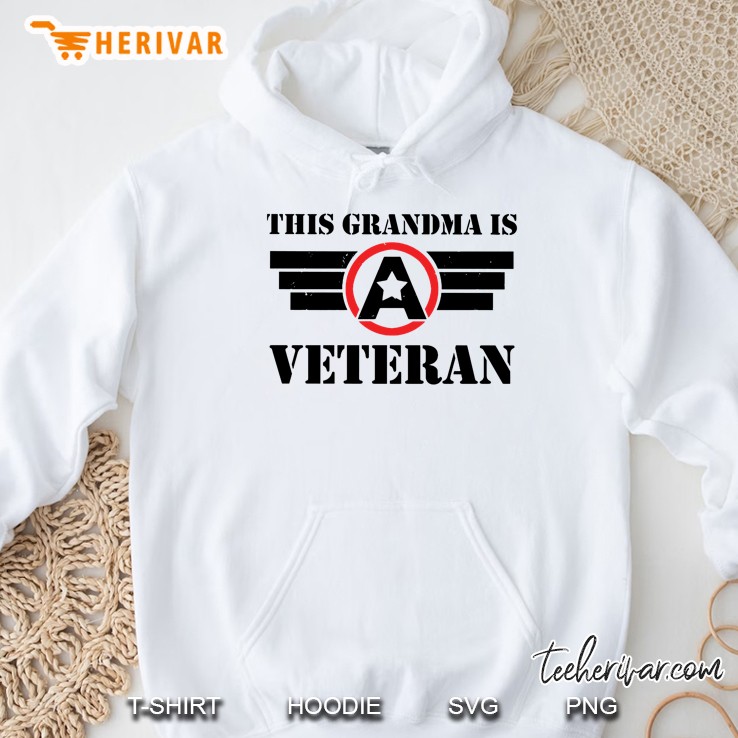 This Grandma Is Veteran Hoodie