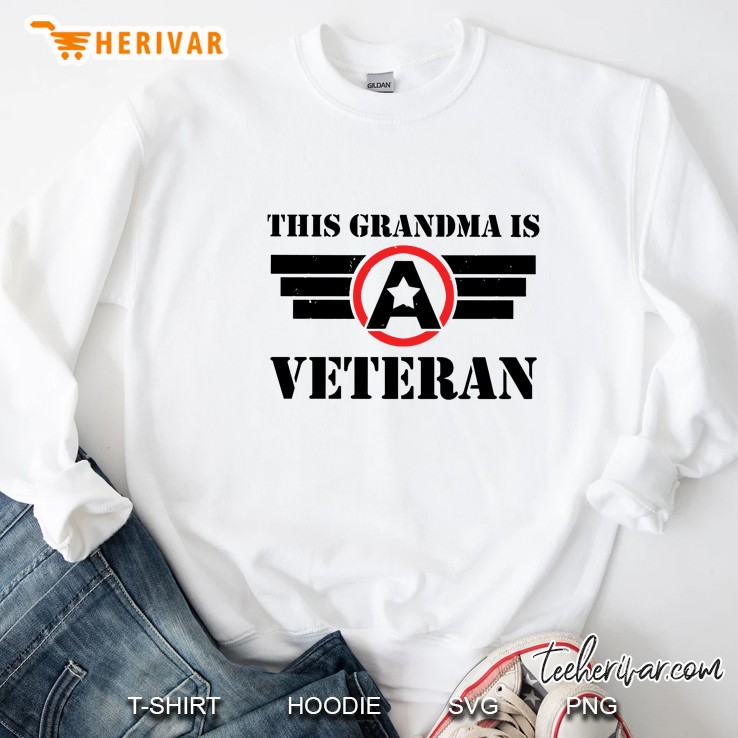 This Grandma Is Veteran Sweatshirt