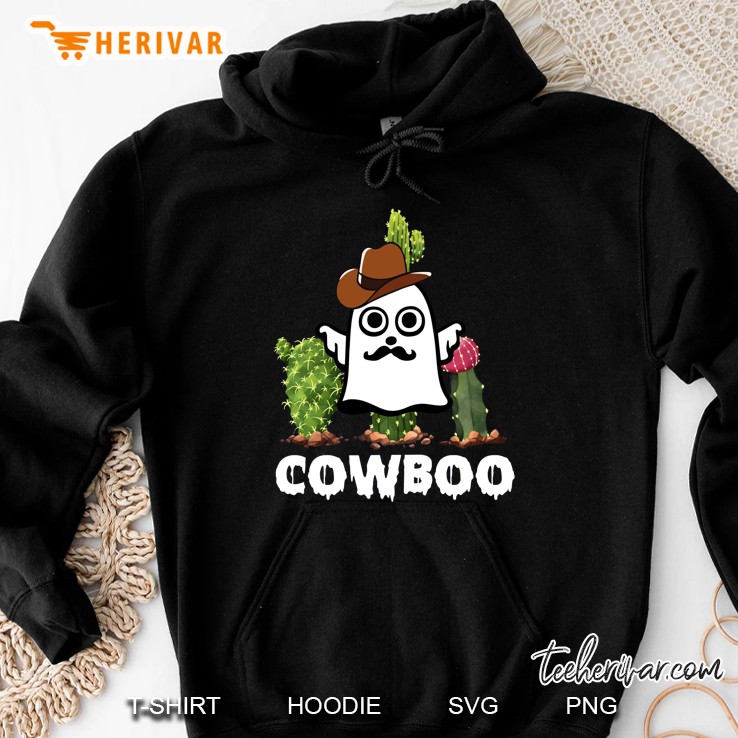 Cowboo Ghost Cowboy Halloween Hoodie