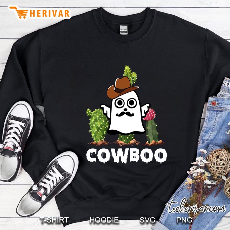Cowboo Ghost Cowboy Halloween Sweatshirt