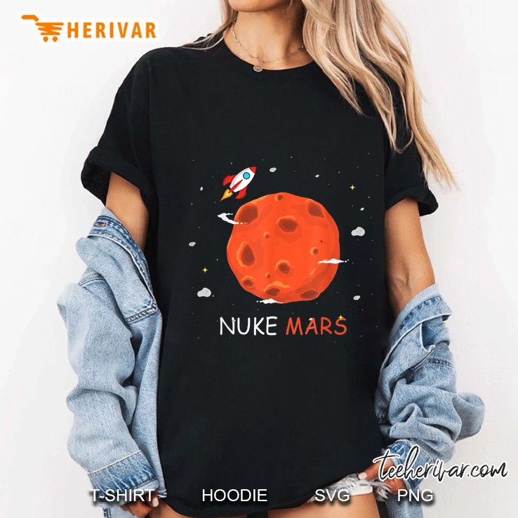 Nuke Mars Version2 Ladies Tee
