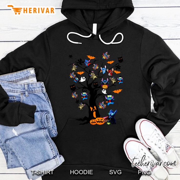 Stitch Halloween Tree Version Hoodie