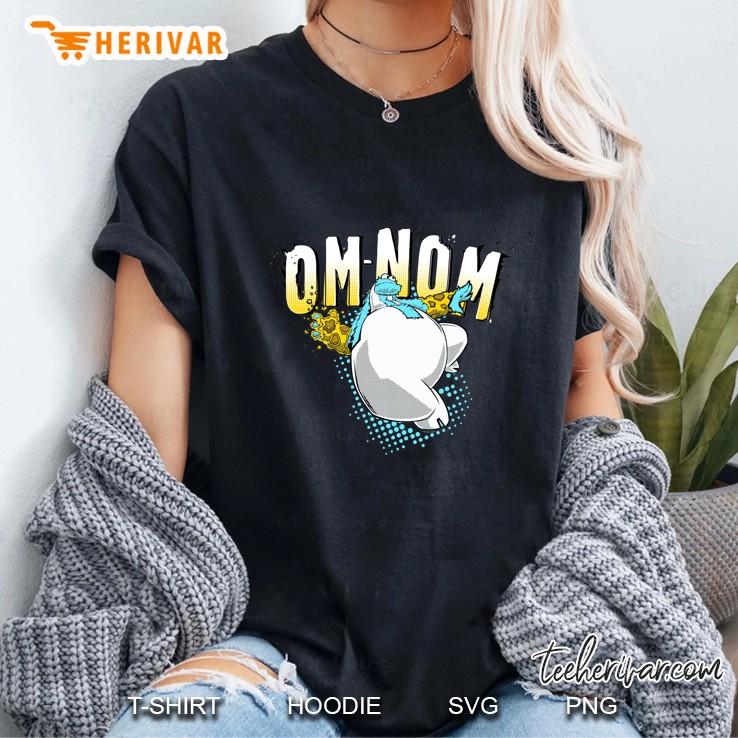 Om-Nom Sesame Street Cookie Monster Ladies Tee