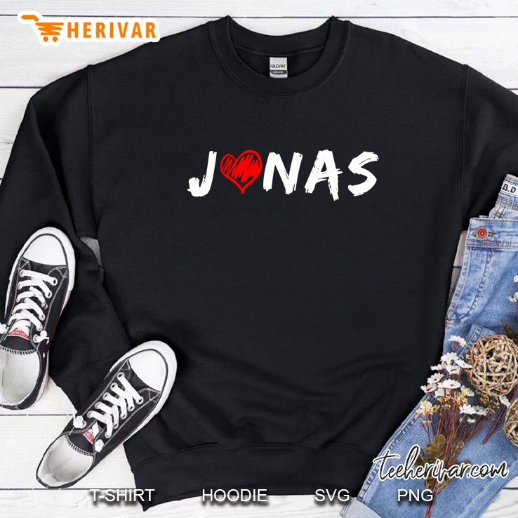 Jonas Fisrt Cool Given Name For Baby Brothers Sweatshirt