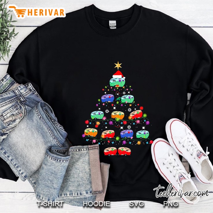 Christmas Camping Car Tree Version Sweatshirt