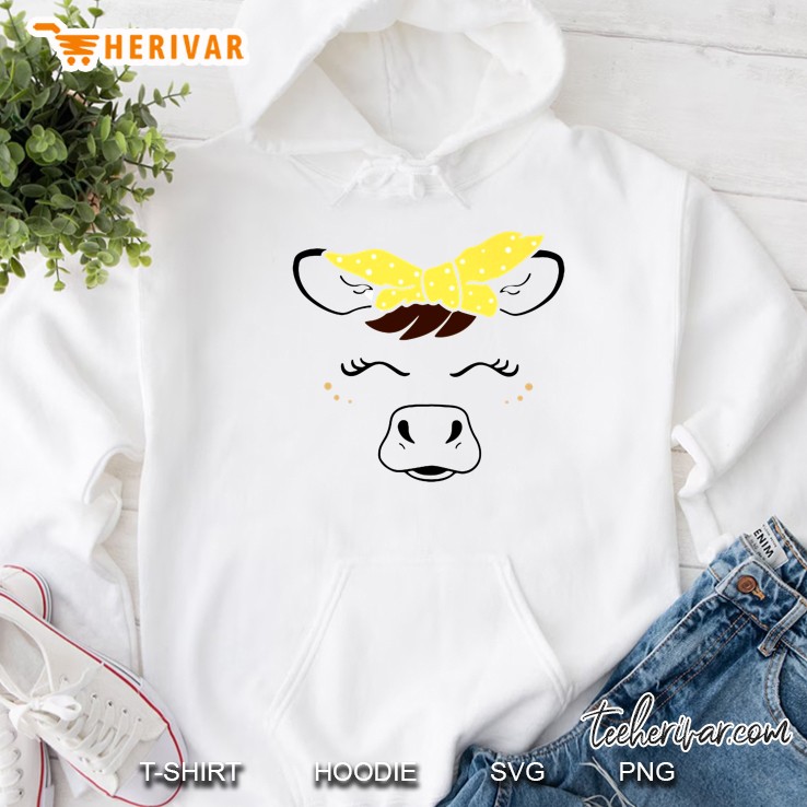 Cattle Cow Girl Badan White Version Hoodie