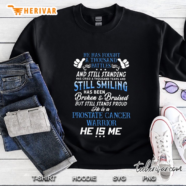 He Has Fought A Thousand Battles And Still Standing He Is A Rheumatoid Arthitis Warrior He Is Me Sweatshirt