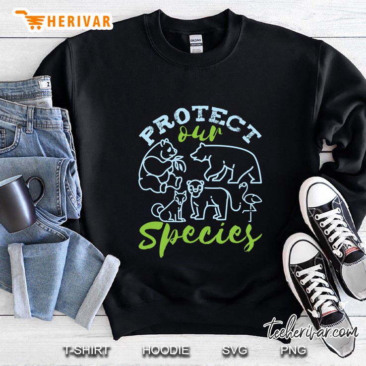 Protect Species Protect Wildlife Sweatshirt