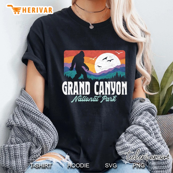 Grand Canyon National Park Bigfoot Version Ladies Tee
