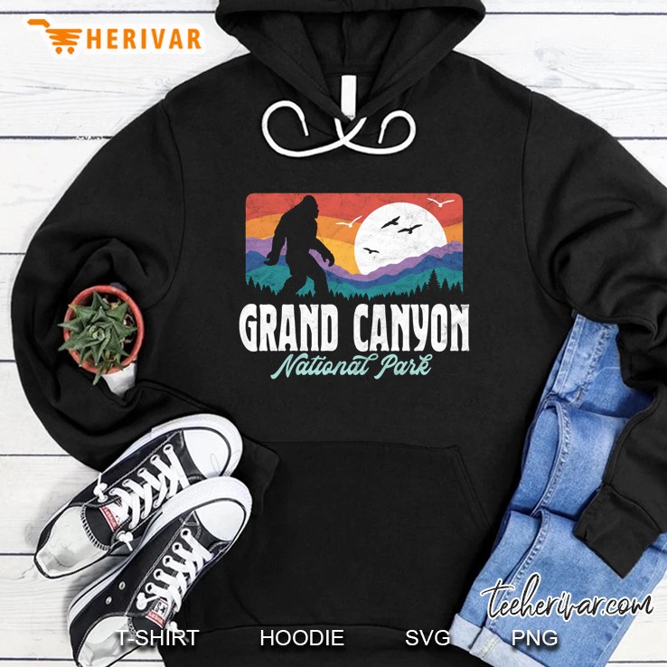 Grand Canyon National Park Bigfoot Version Hoodie