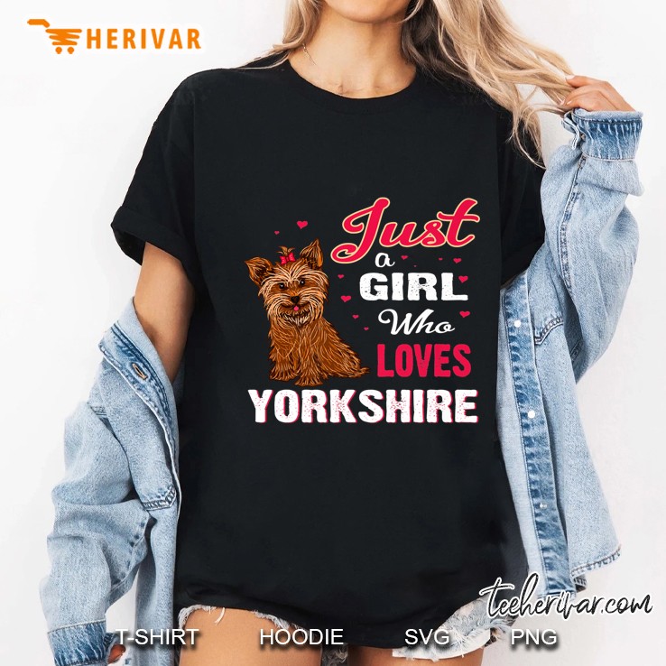 Just A Girl Who Loves Yorkshire Ladies Tee