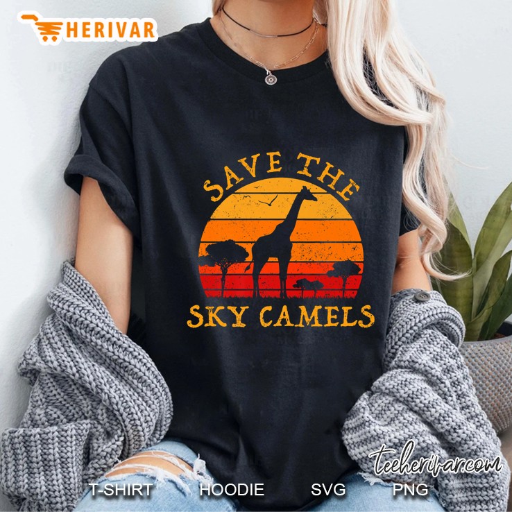 Save The Sky Camels Vintage Version Ladies Tee