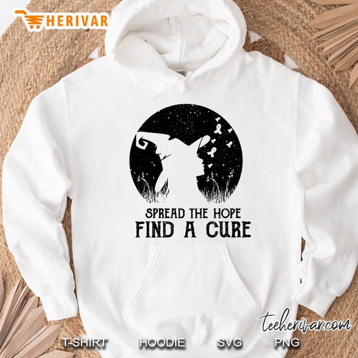Spread The Hope Find A Cure Witch Halloween Hoodie