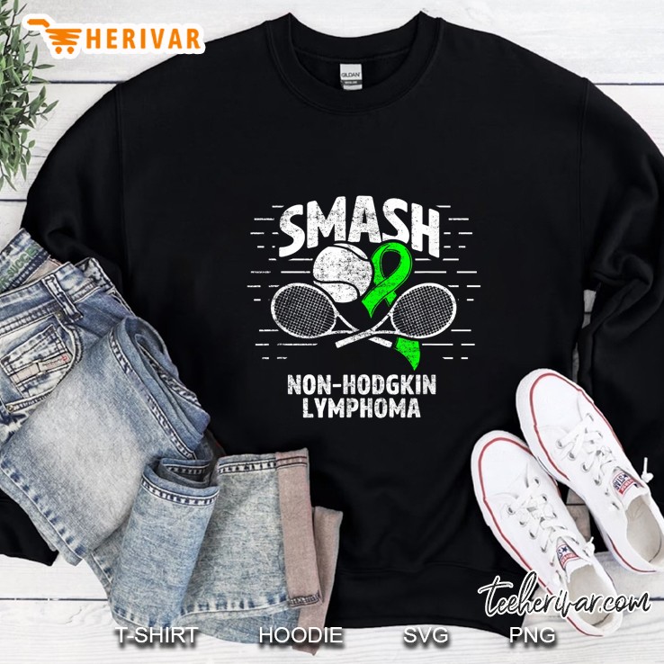 Smash Non Hodgkin Lymphoma Tennis Version Sweatshirt
