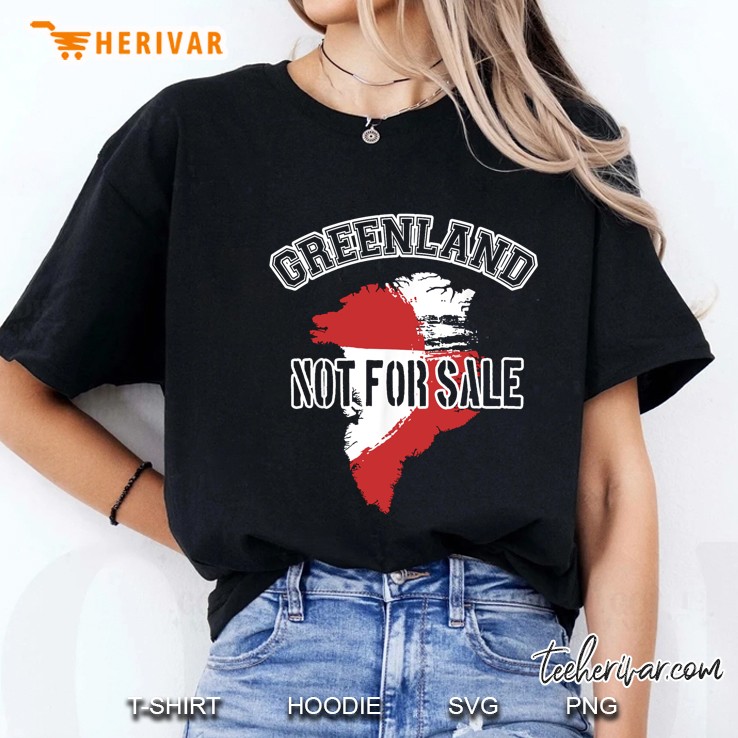 Greenland Not For Sale Ladies Tee