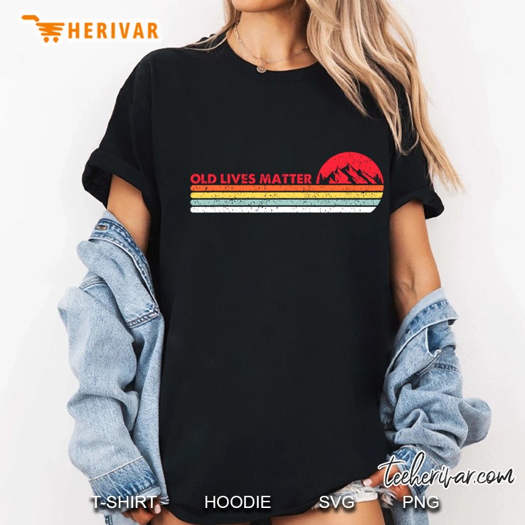 Old Lives Matter Vintage Version Ladies Tee